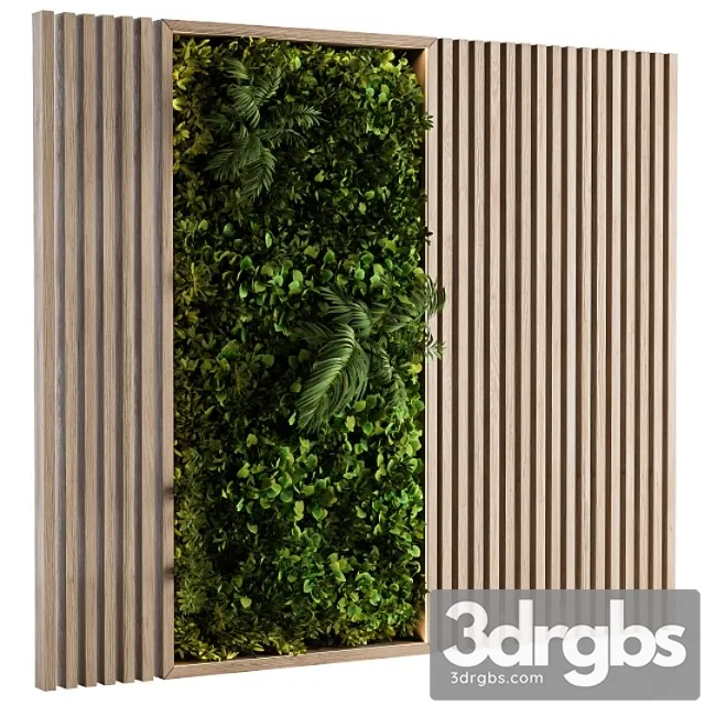 Wooden vertical garden – wall decor Wooden vertical garden – wall decor