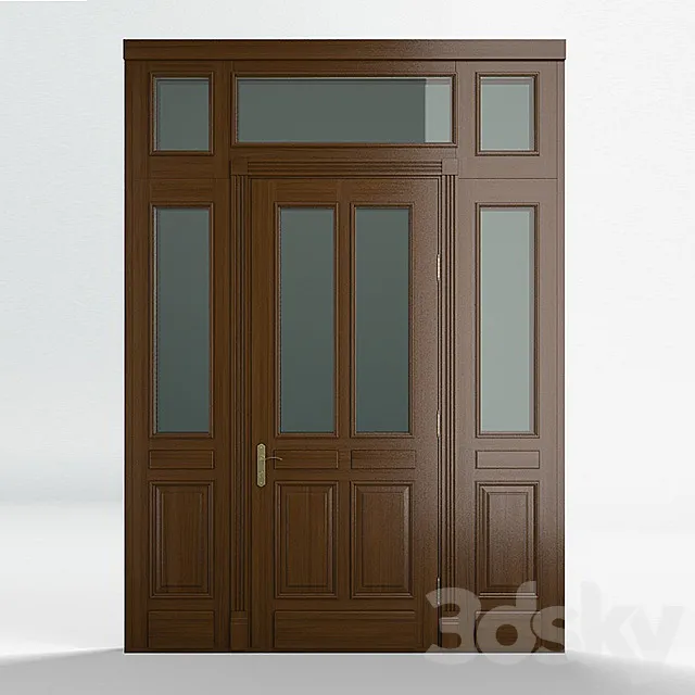 Wooder Exterier Model 04 3DModel