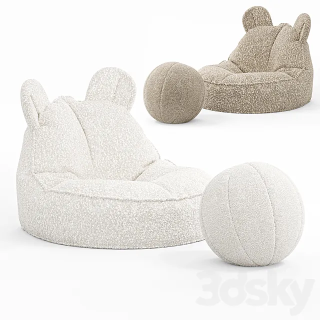 WoodFamily Armchairs OM 3D Model WoodFamily Armchairs OM 3D Model