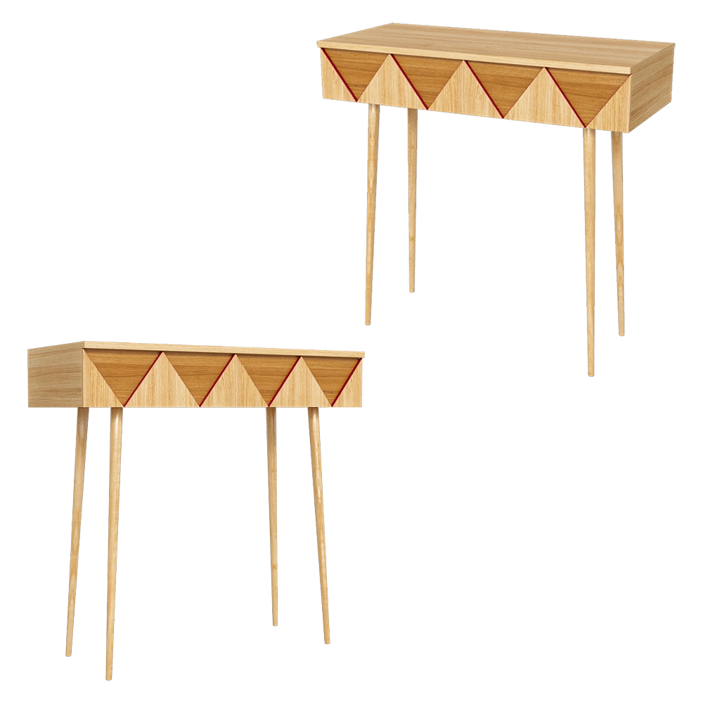 Woodi Furniture – Console Woo Desk 3D Model