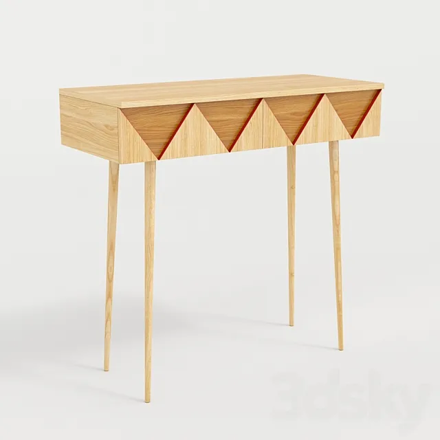 Woodi Woo Desk 3D Model