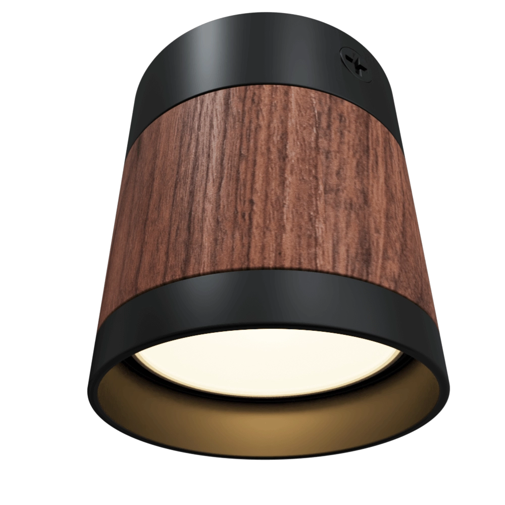 Woodled – Spot lamp Vector mini 3 3D Model