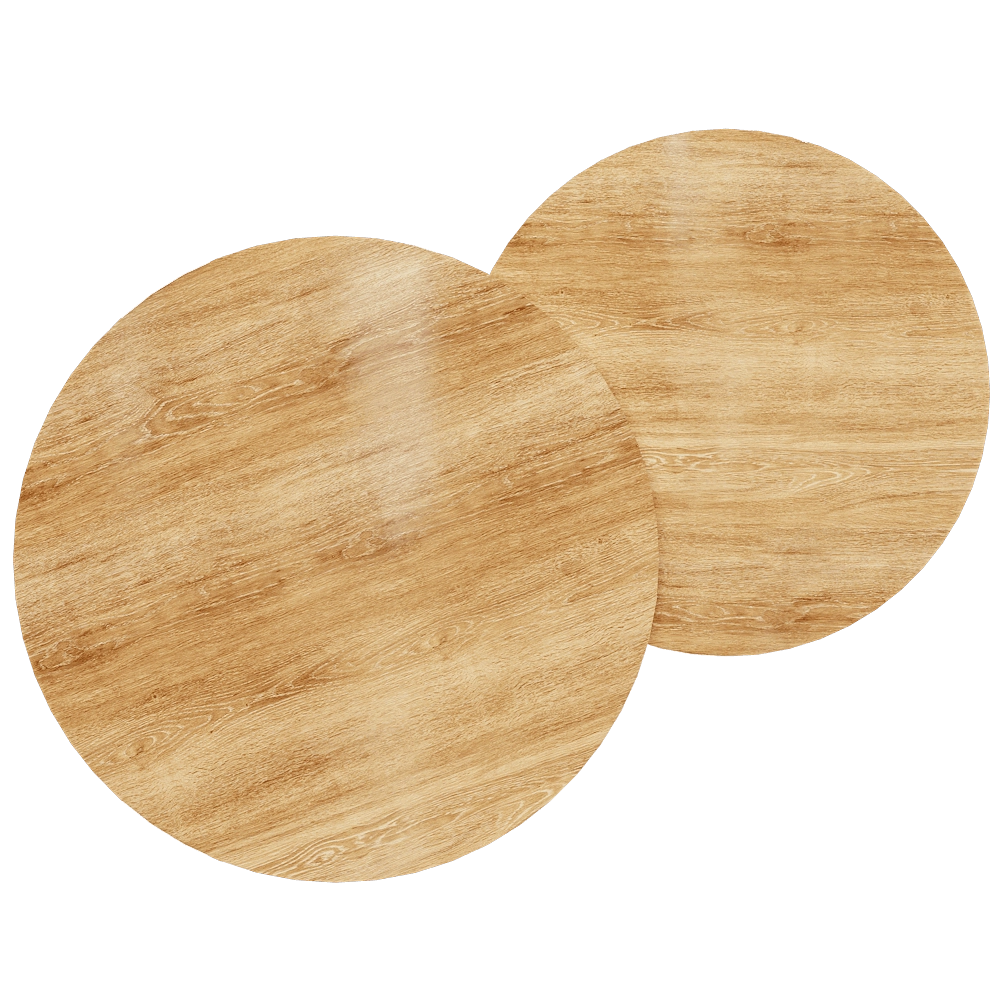 Woodled – Wall lamp Moon & Sun 3D Model