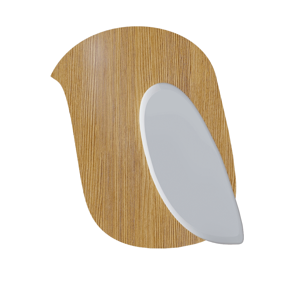 Woodled – Wall lamp Vita Bird 3D Model