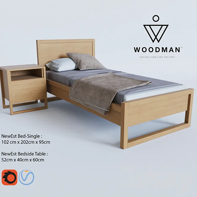 Woodman – NEWEST 3DModel Woodman – NEWEST 3DModel