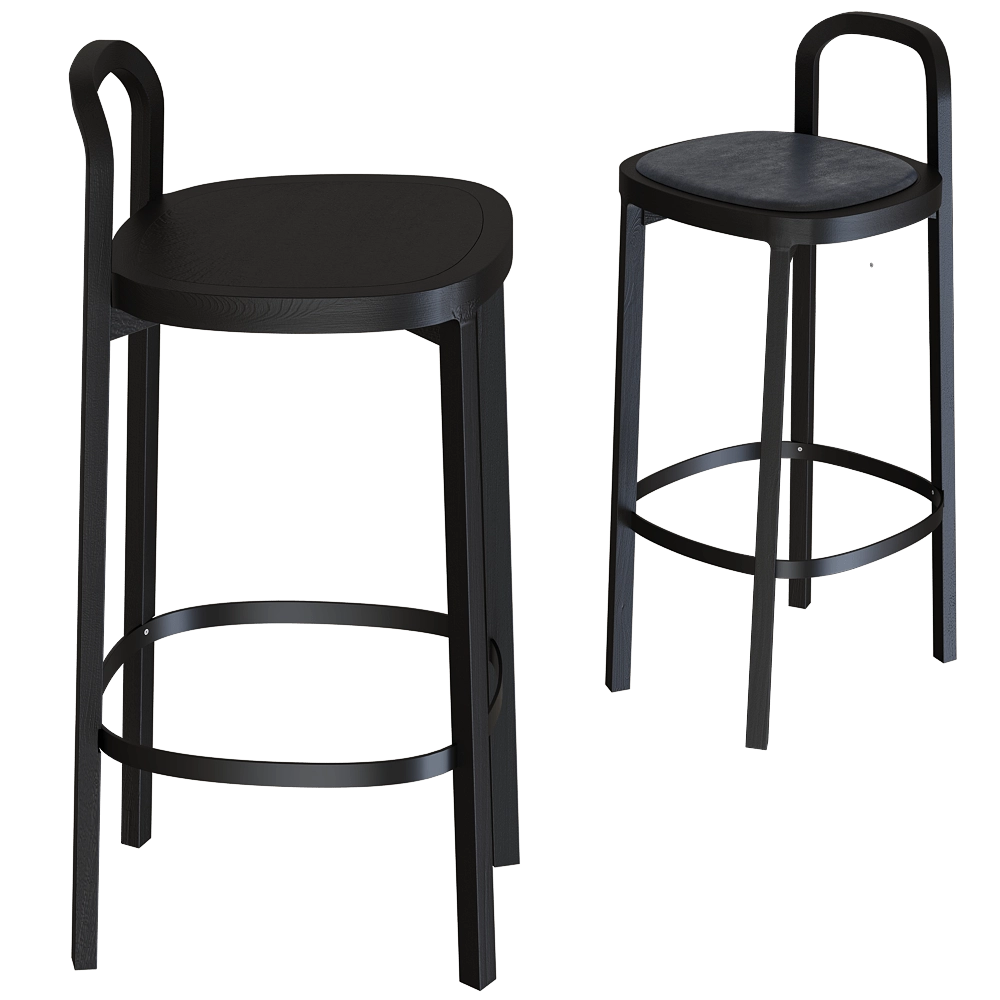 Woodnotes – Barstool Siro 75 3D Model