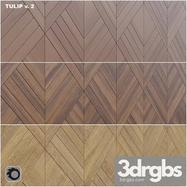 Woodwalls Tulip v.2 3D Model Download