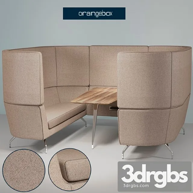 Work Sofa Orangebox Swtch 59hb 3D Model Download Work Sofa Orangebox Swtch 59hb 3D Model Download