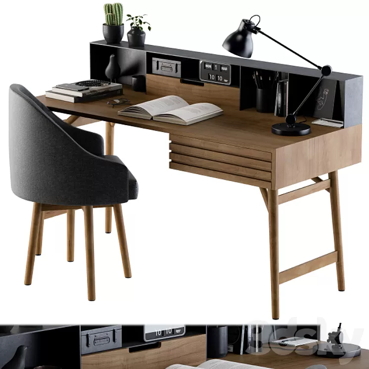 Work table comfort 3D Model