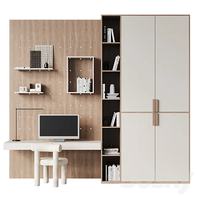 Work zone 3D Model Work zone 3D Model