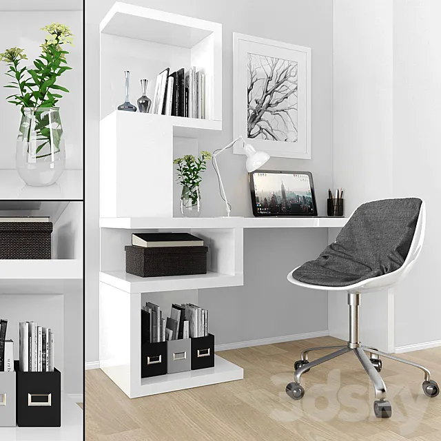 Work zone set 034 3DModel