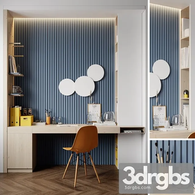 Working set 1 2 3D Model Download