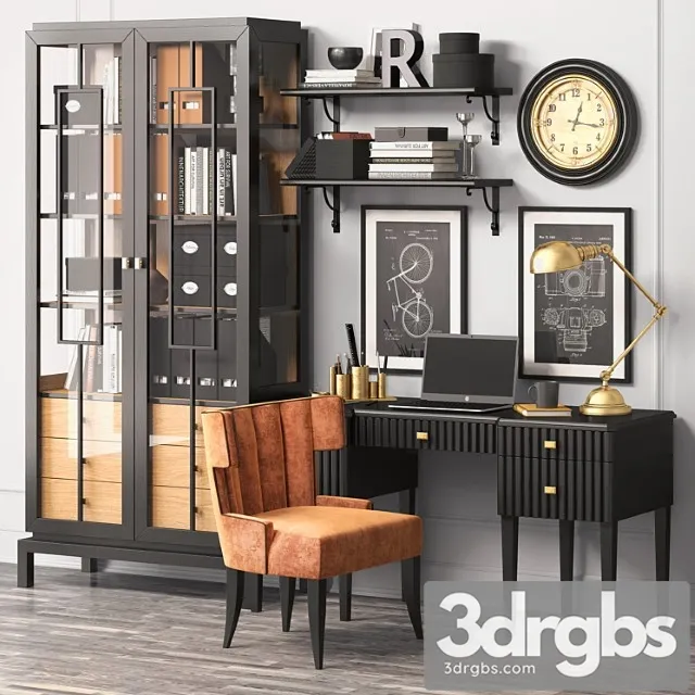 Workplace 01 by rooma design 2 3D Model Download