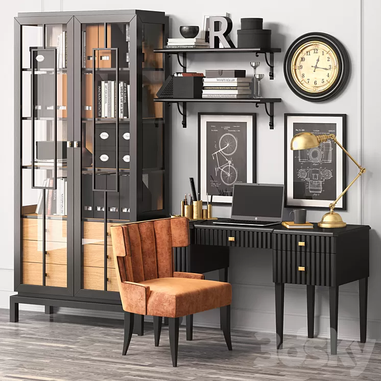 Workplace 01 by Rooma Design 3D Model