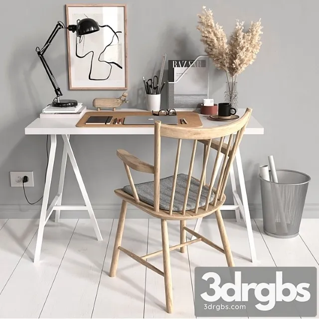 Workplace 02 2 3D Model Download