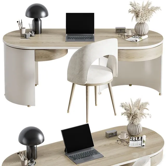 Workplace 04 3D Model