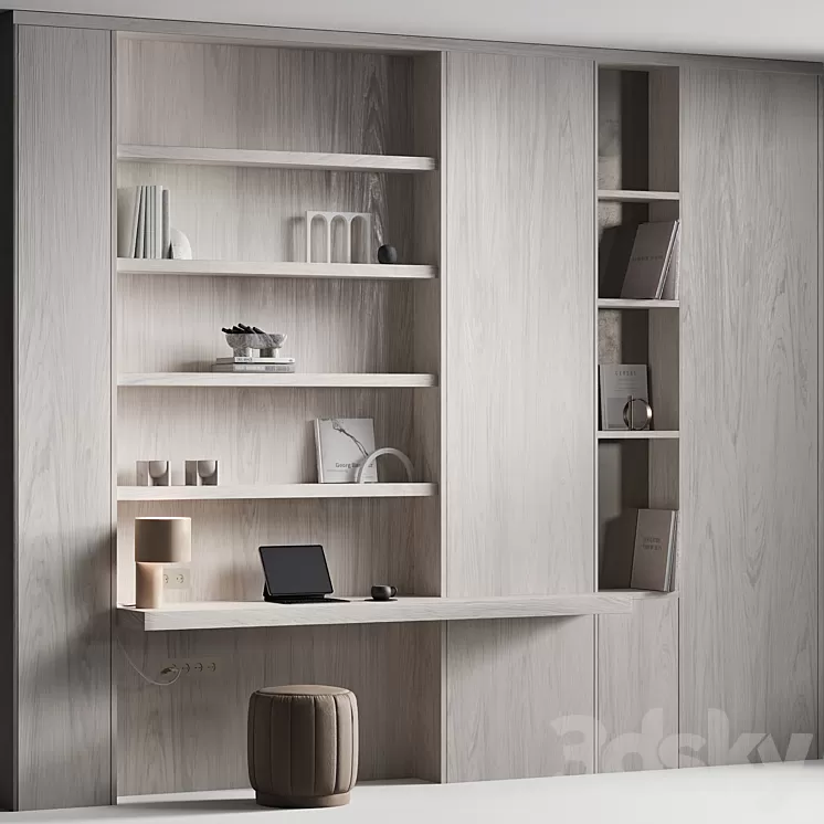 Workplace 054 3D Model Free Download