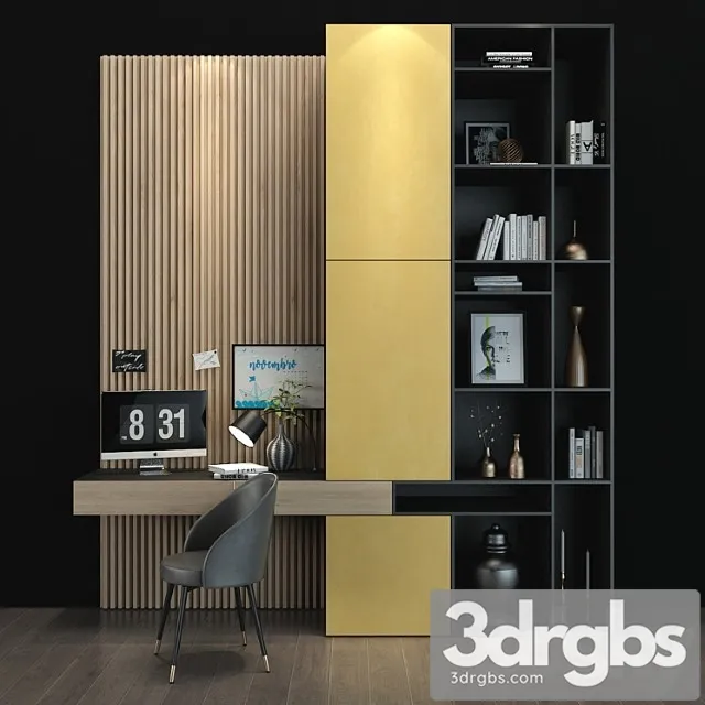 Workplace 070 2 3D Model Download