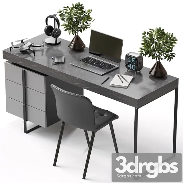 Workplace 1 3D Model Download