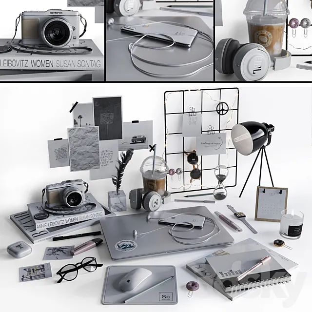 Workplace 1 3DModel Workplace 1 3DModel