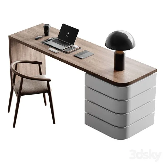 Workplace 10 3D Model Workplace 10 3D Model