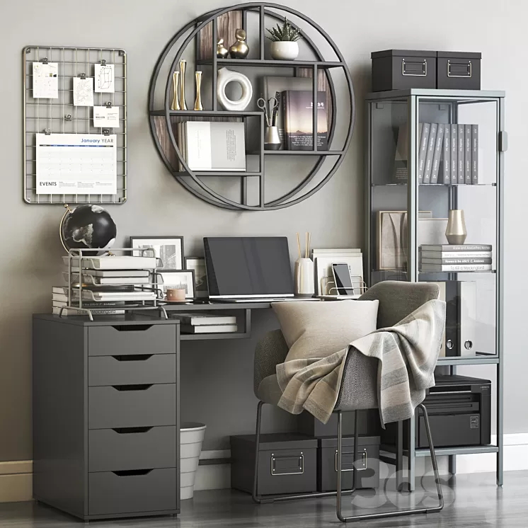 Workplace 109 3D Model Workplace 109 3D Model