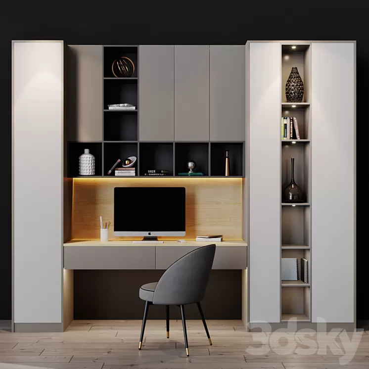 Workplace 11 3D Model Workplace 11 3D Model