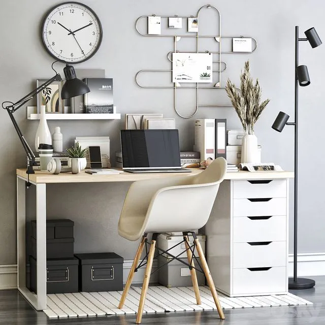 Workplace 110 3D Model