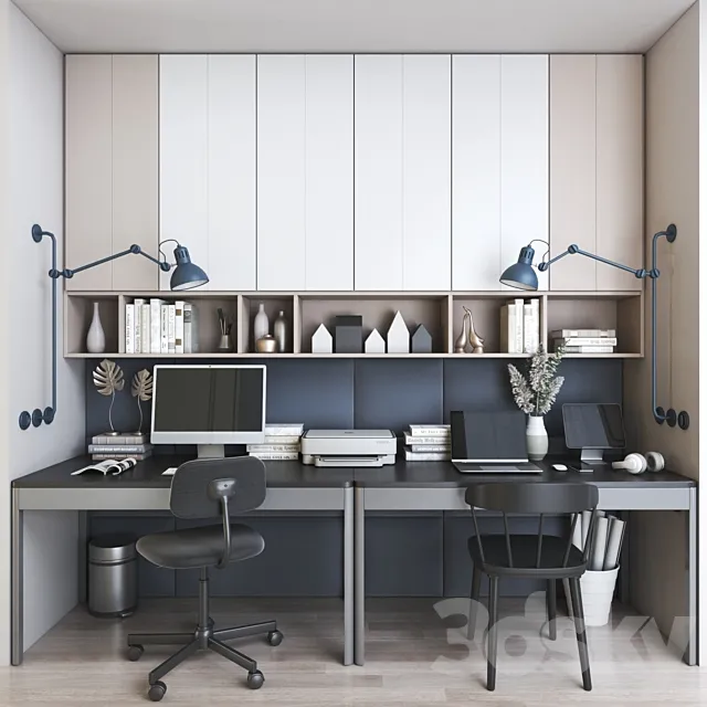 Workplace 144 3D Model Workplace 144 3D Model