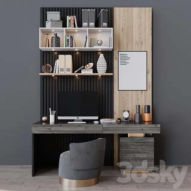 Workplace 16 3DModel