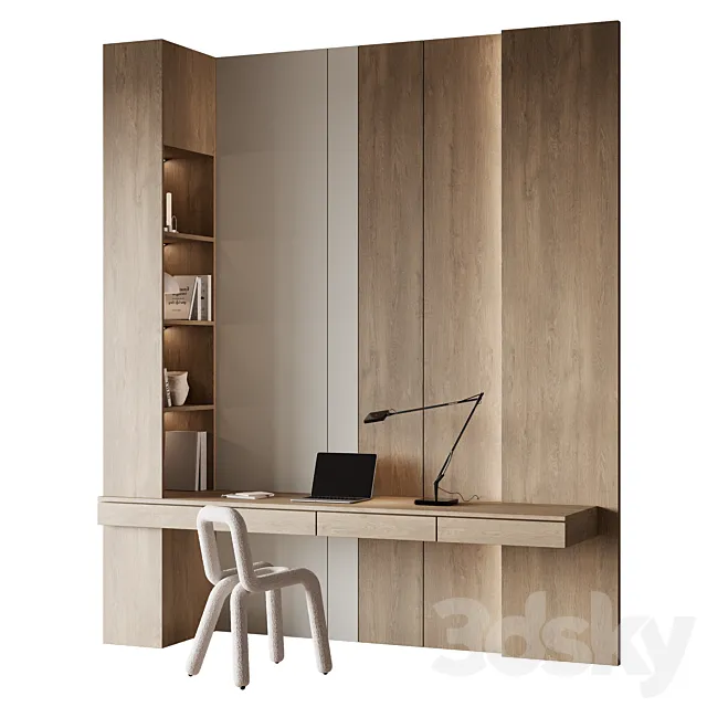 Workplace 17 3D Model