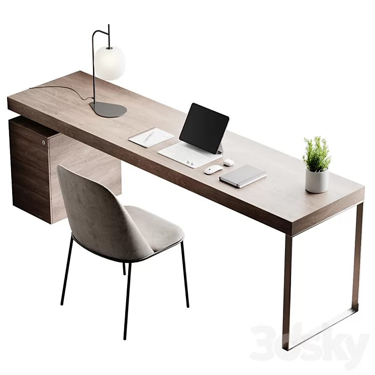 Workplace 2 3D Model Free Download