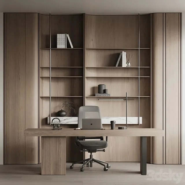 Workplace 27 3D Model