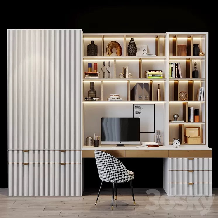 Workplace 28 3D Model