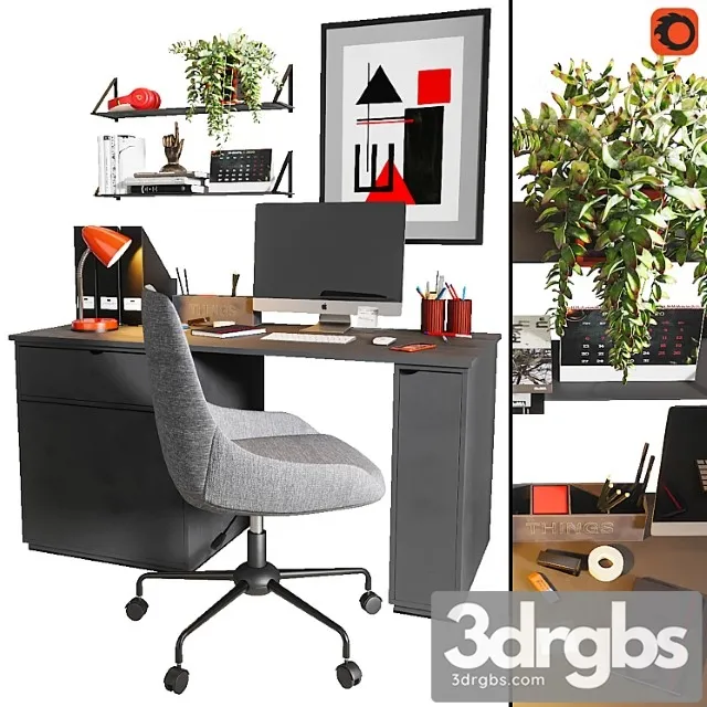 Workplace 2_2 2 3D Model Download