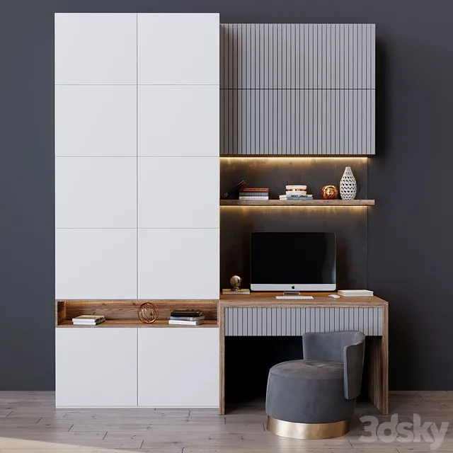 Workplace 3 3D Model