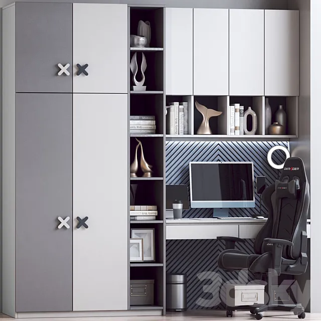 Workplace 3D Model Workplace 3D Model