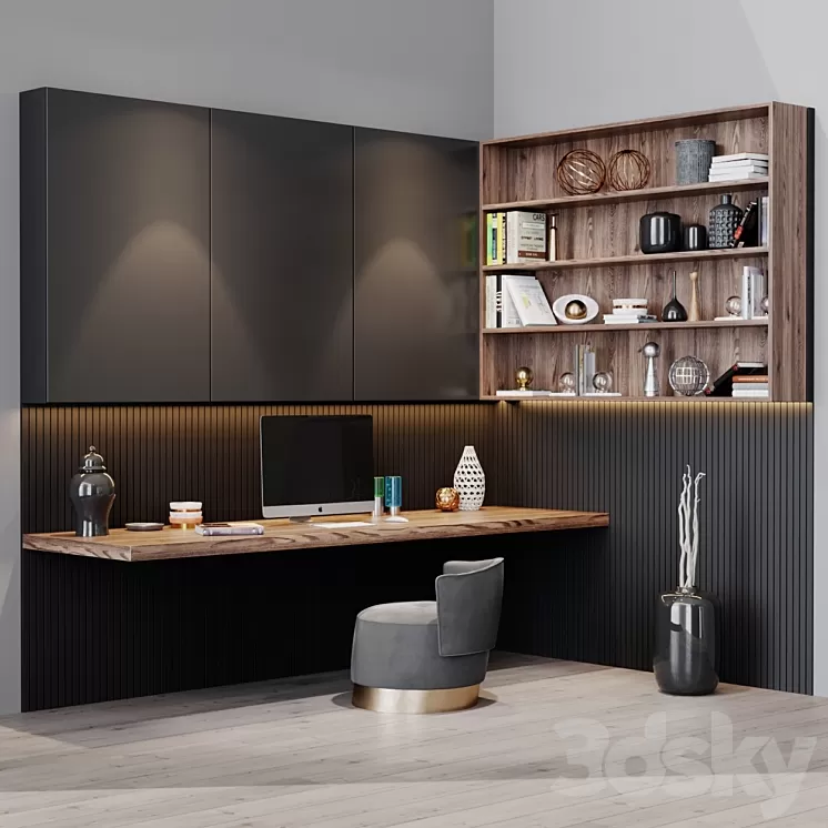 Workplace 3D Model Workplace 3D Model