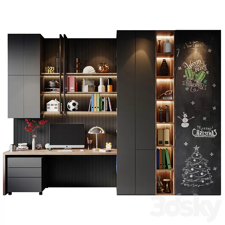 Workplace 41 3D Model Workplace 41 3D Model