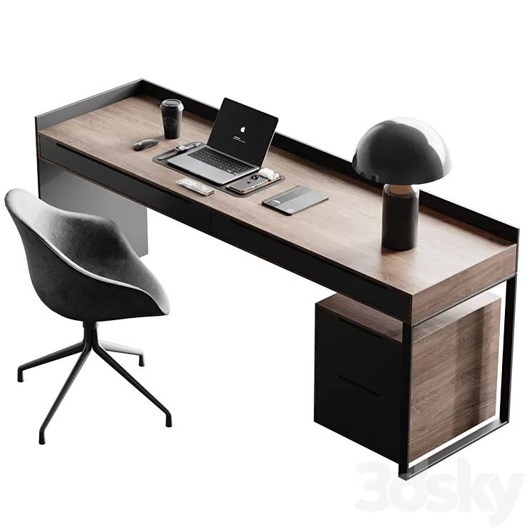Workplace 5 3D Model Free Download