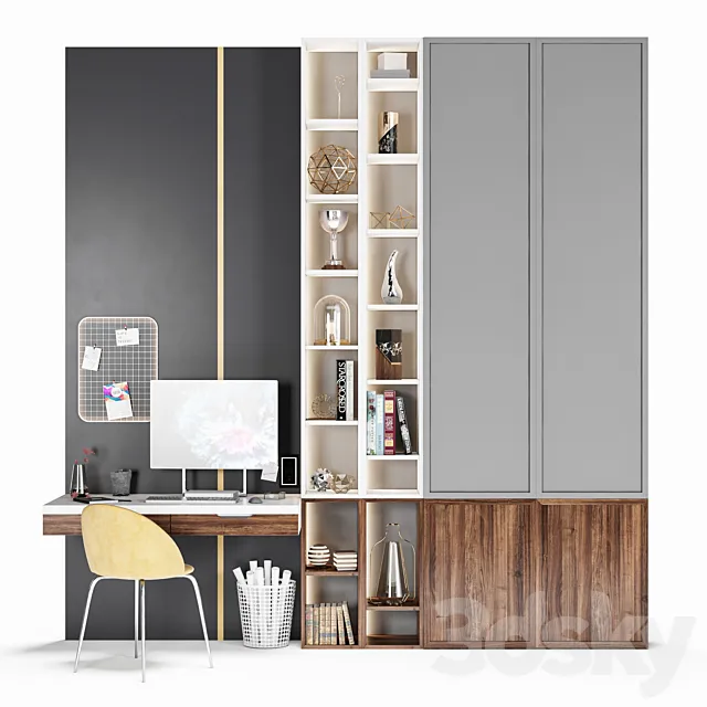 Workplace-7 3DModel Workplace-7 3DModel