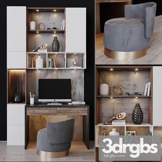 Workplace 9 2 3D Model Download