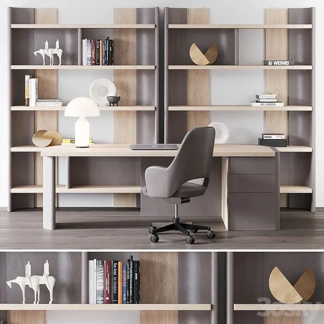 Workplace Baxter Joni 3D Model Workplace Baxter Joni 3D Model