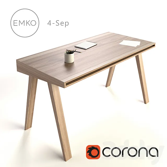Workplace Emko 4-Sep 3D Model