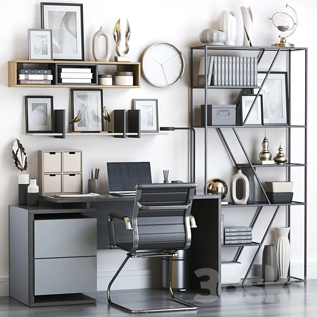 Workplace HOFF 3D Model