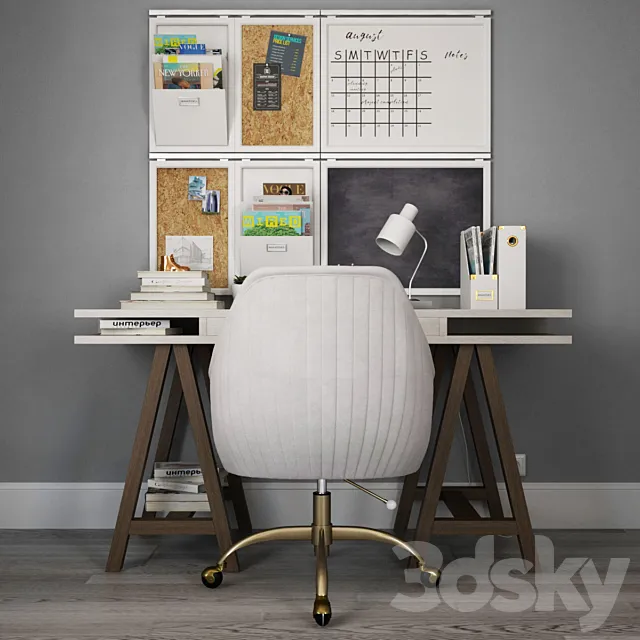 Workplace I Workplace_04 3DModel Workplace I Workplace_04 3DModel