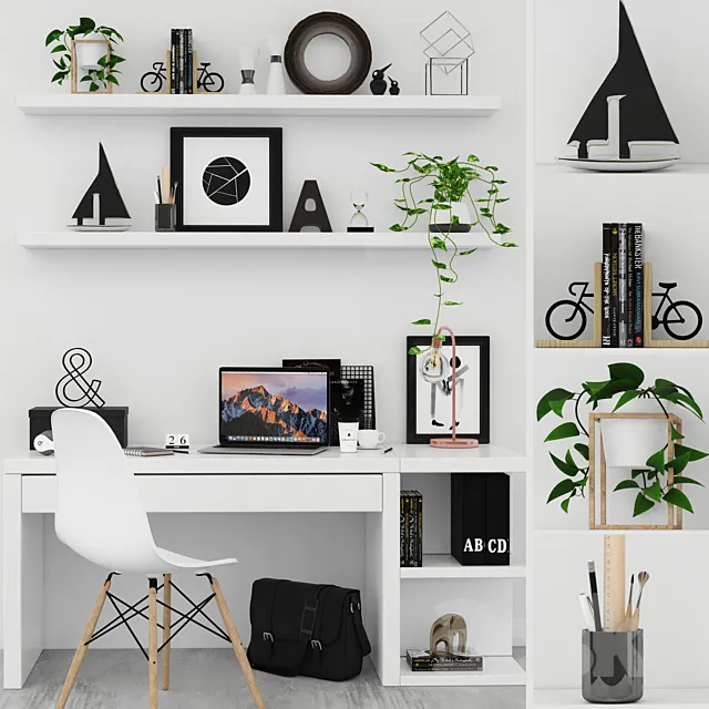 Workplace ikea 3DModel