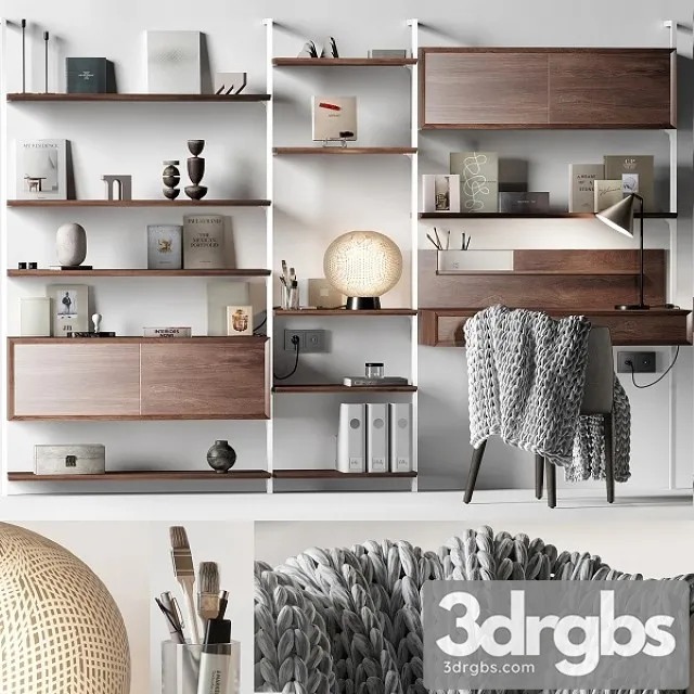 Workplace La Redoute Interieurs 040 3D Model Download Workplace La Redoute Interieurs 040 3D Model Download