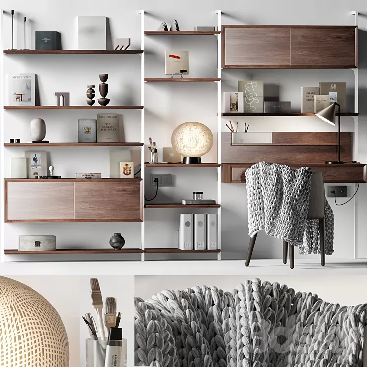 Workplace la redoute interieurs 040 3D Model Free Download