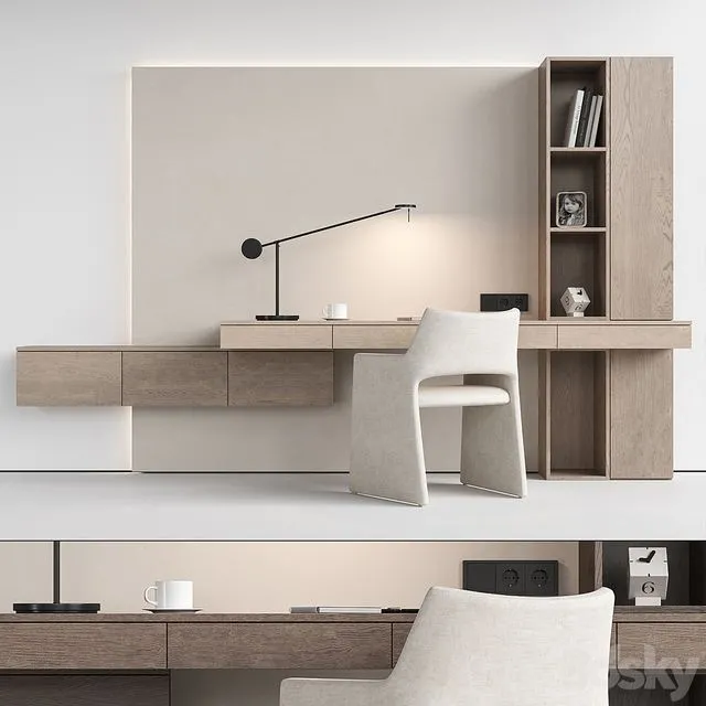 Workplace NG01 3D Model Workplace NG01 3D Model